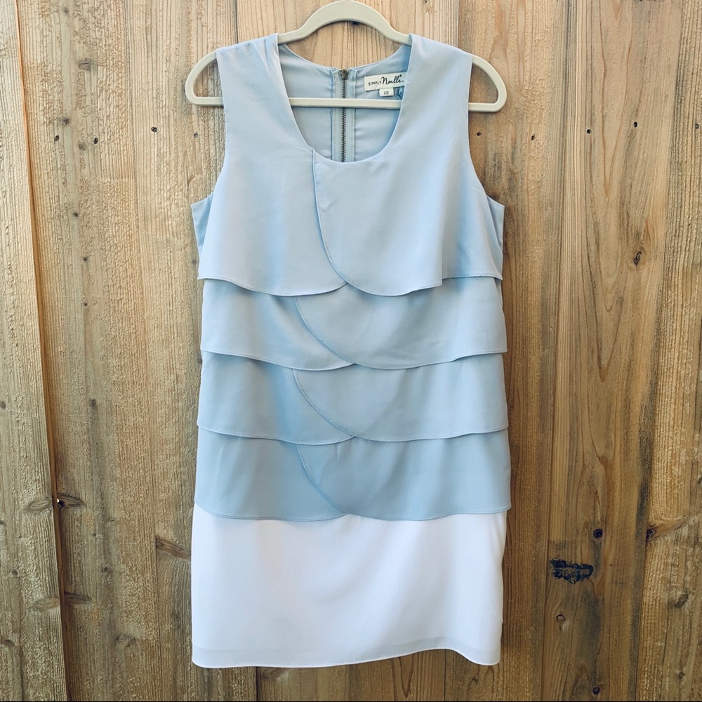 Simply Noelle ruffled dress size s/m